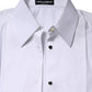 Dolce & Gabbana White Cotton Short Sleeves Collared Polo Top