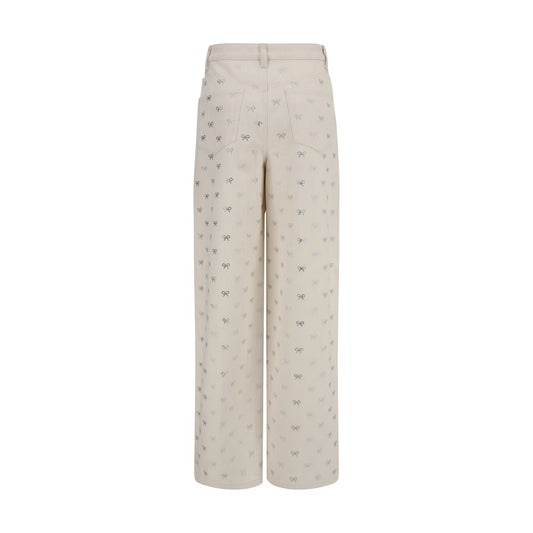 Diamante Bow Jeans