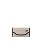 Loro Piana Beige Fabric And Leather Wallet