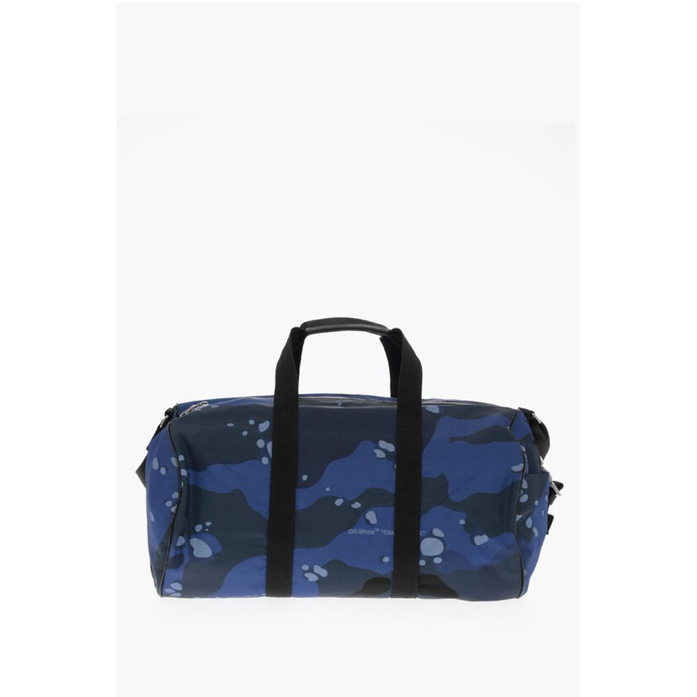 Camouflage Motif Travel Duffle Bag