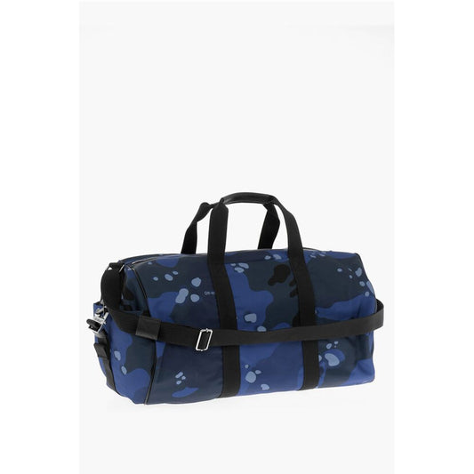 Camouflage Motif Travel Duffle Bag