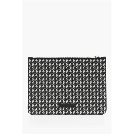 All-Over Logo Leather Pouch