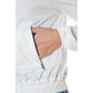 Phard White Cotton Women Jacket
