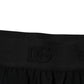 Dolce & Gabbana Black Cotton Stretch Regular Boxer Underwear
