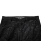 Dolce & Gabbana Black Cotton DG Crown Dress Pants