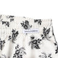 Dolce & Gabbana White Floral Silk Casual Lounge Pants