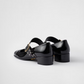 Prada Black Patent leather Mary Jane pumps