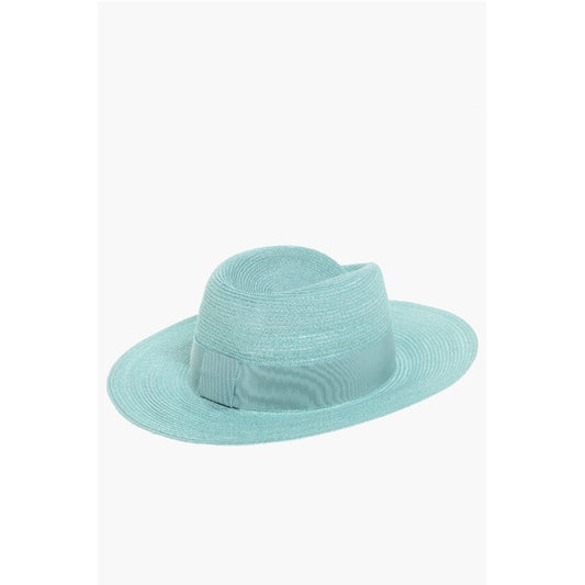 Hemp Fedora with Gros-grain Ribbon