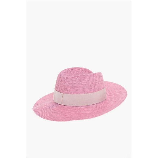 Hemp Fedora with Gros-grain Ribbon