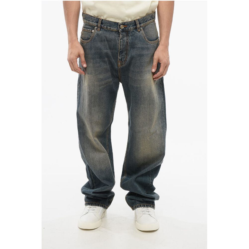 Vintage Washed Boyfriend Fit Denims 23cm