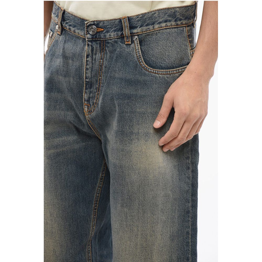Vintage Washed Boyfriend Fit Denims 23cm