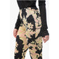 Floral High-waisted Pants
