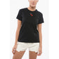 Cotton Crew-neck TRAPANI T-shirt with Contrasting Hearts