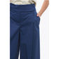 Single Pleated Palazzo Pants with Hidden Closure