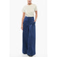 Single Pleated Palazzo Pants with Hidden Closure