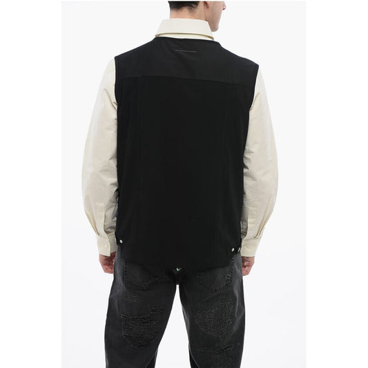 MM6 Utility Vest With Zip Closure