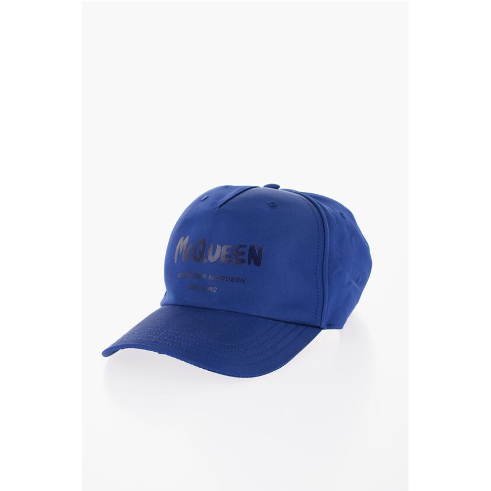 Solid Color Cap with Printed Logo