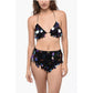 Sequined High-Waisted Bikini Set