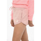 Fleeced DIANA Shorts with Drawstring Waist