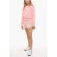 Fleeced DIANA Shorts with Drawstring Waist