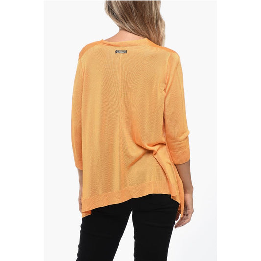 Oversized Cardigan with 3/4 Sleeves