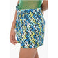 Canapa Shorts with Floral Pattern