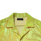 Dolce & Gabbana Yellow Sequin Polyester Lounge Casual Shirt