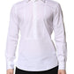 Dolce & Gabbana White Poplin Cotton Formal Men Dress Shirt