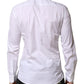 Dolce & Gabbana White Poplin Cotton Formal Men Dress Shirt
