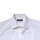 Dolce & Gabbana White Cotton Long Sleeves GOLD Formal Shirt