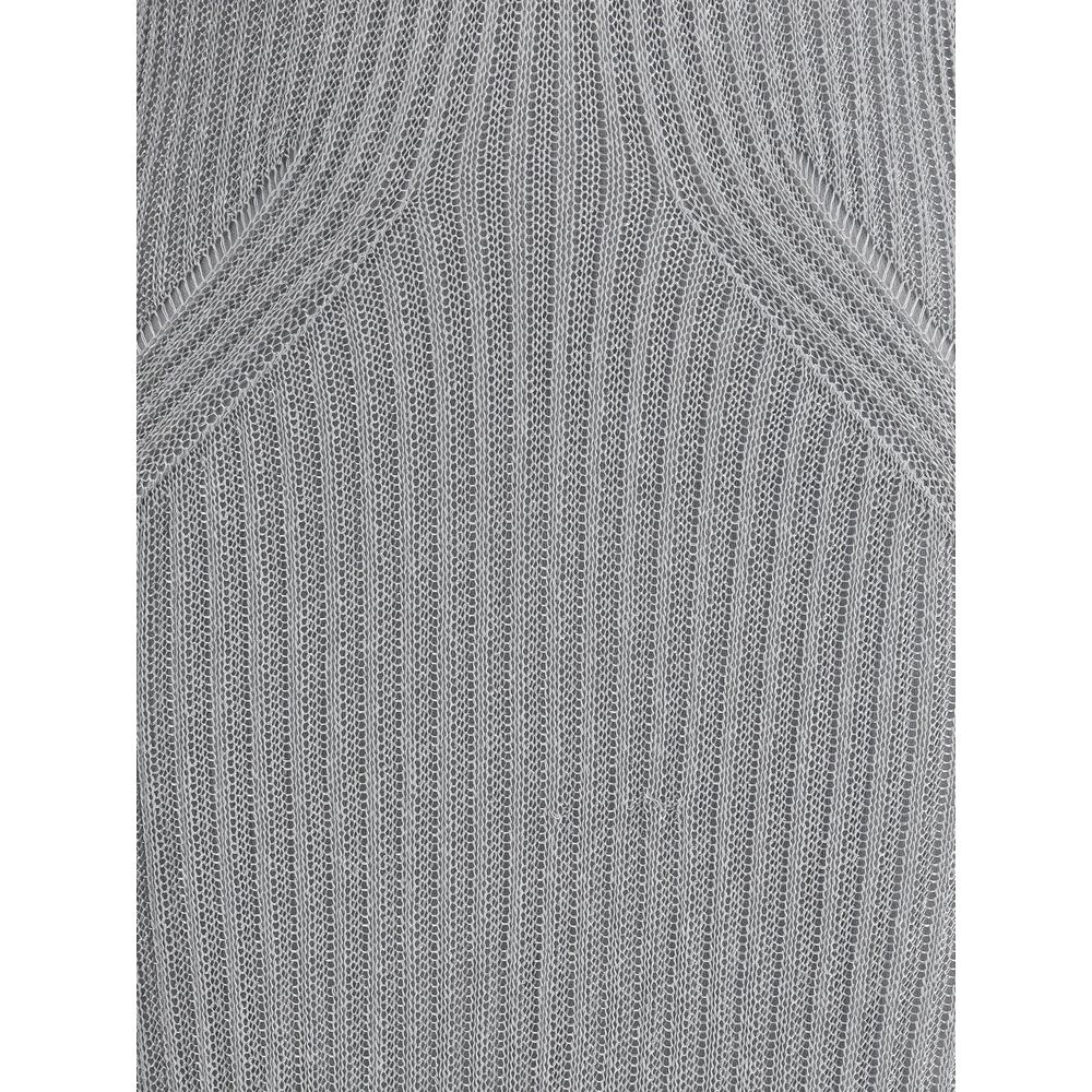 Metallic knit long Dress