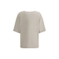 Extreme Cashmere V-Neck cotton Top