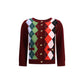 Ganni Check Cardigan