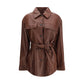Brunello Cucinelli Saharan leather Jacket