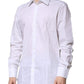Dolce & Gabbana White GOLD Long Sleeves Dress Formal Shirt