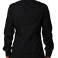 Dolce & Gabbana Black Cotton GOLD Mens Dress Formal Shirt