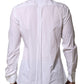 Dolce & Gabbana White MARTINI Long Sleeves Men Formal Shirt