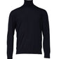 Dolce & Gabbana Blue Long Sleeve Turtleneck Pullover Sweater