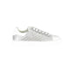 Silberne Polyester Damen Sneaker