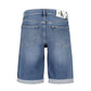Calvin Klein Blue Cotton Men's Jeans Short