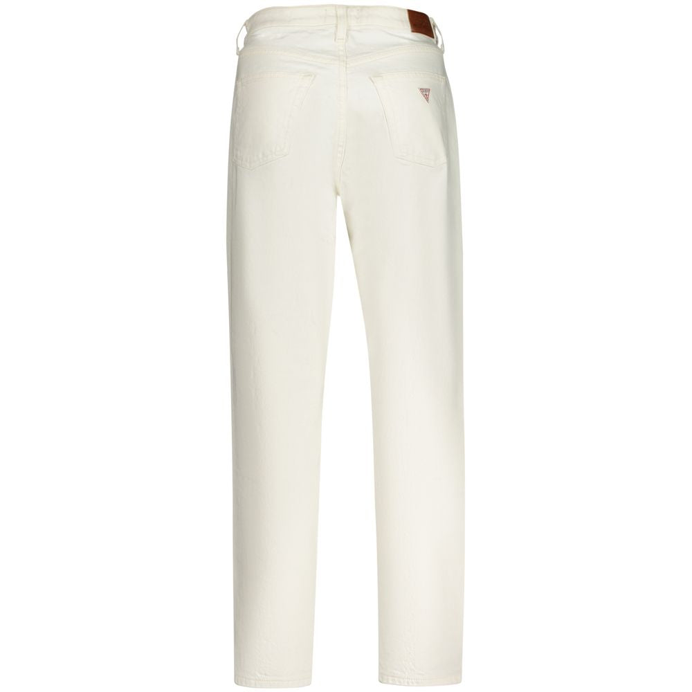 Guess Jeans White Cotton Women Jeans