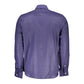 North Sails Blue Linen Men Shirt