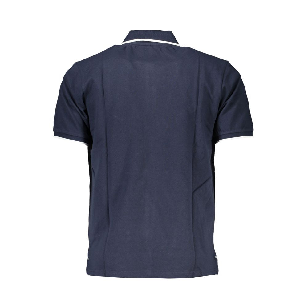 North Sails Blu Cotton Men Polo