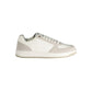 Gas White Polyester Men Sneaker