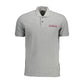 Napapijri Brown Cotton Men Polo Shirt