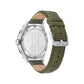 Police Green Leather Watch