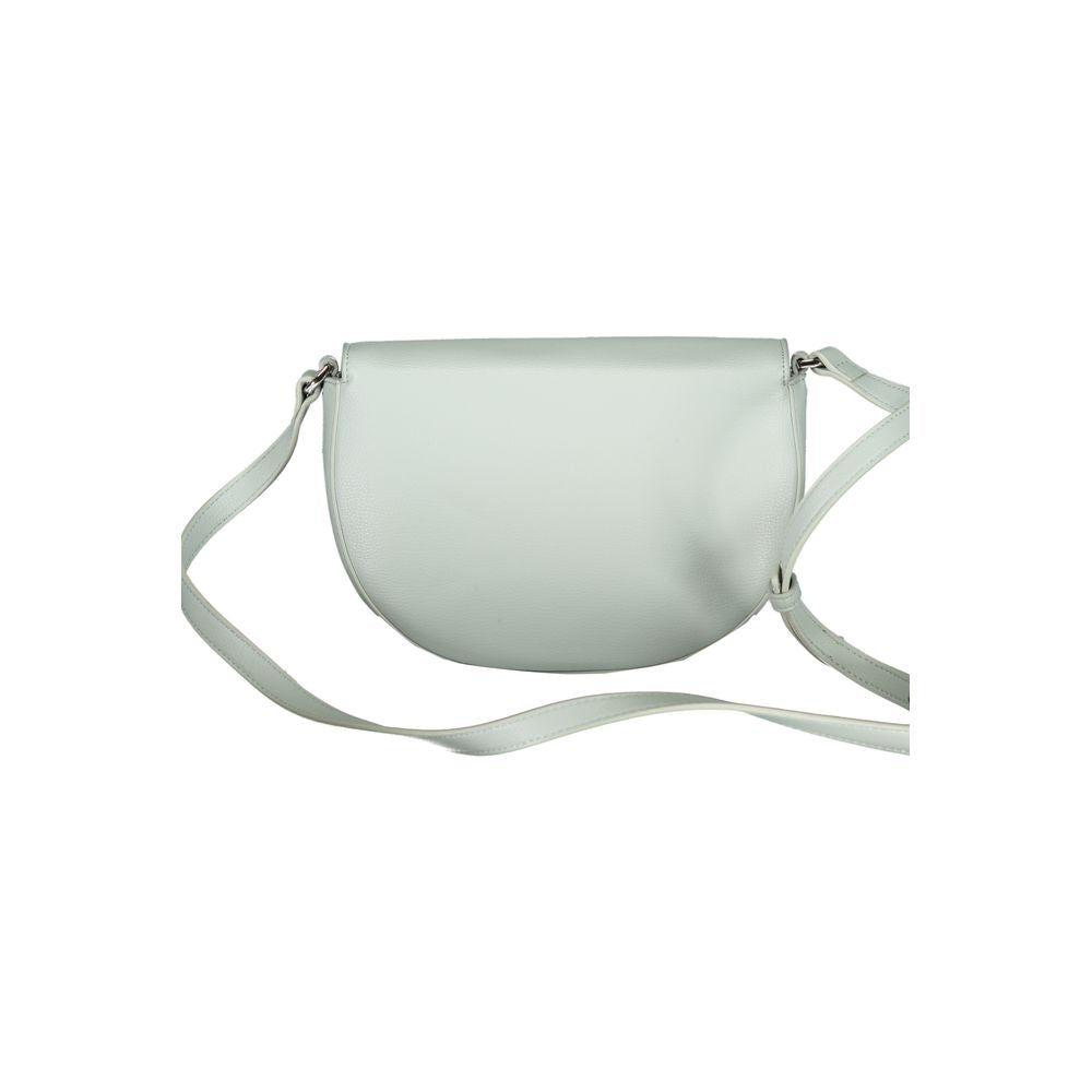 Light Blue Polyethylene Women Handbag