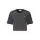Fila Black Cotton Women's T-Shirt
