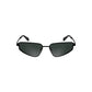 Calvin Klein Black Metal Women Sunglass