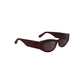 Calvin Klein Red Acetate Women Sunglasses